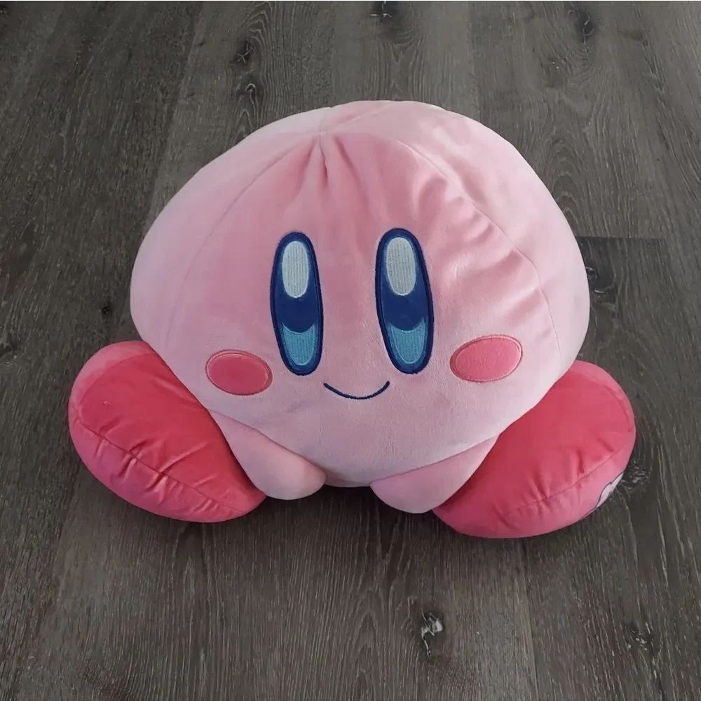 TOMY Large 15" Kirby Soft Stuffed Plush 30th Anniversary Club Mocchi-Mocchi